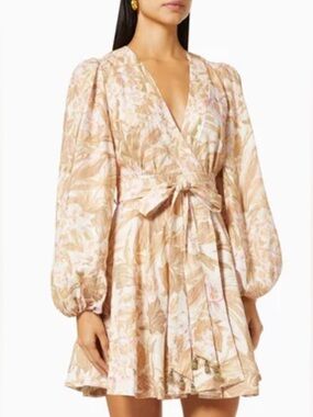 Zimmermann Andie floral wrap dress